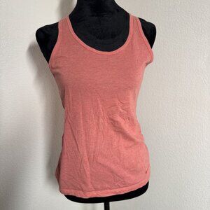 Nike Womens Dri-Fit Racerback Tank Top S Coral Heather Lightweight‎ & Breathable